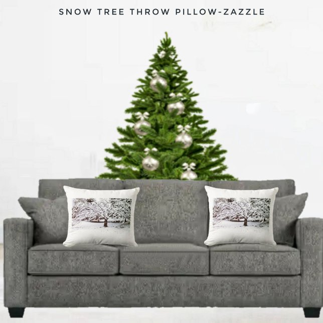 Snow Tree Cushion (Creator Uploaded)