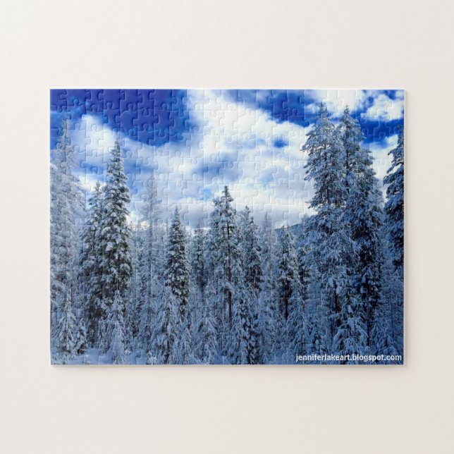 Snow Trees Jigsaw Puzzle (Horizontal)