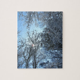 Snow Trees Zigsaw Puzzle - Hard Puzzles