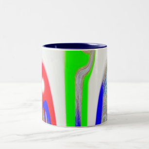 Snow Two-Tone Coffee Mug