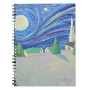 Snow Village Notebook