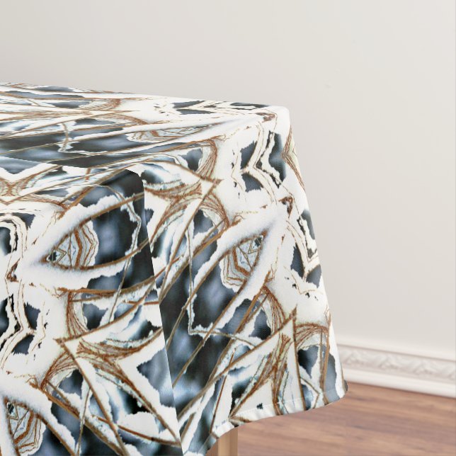 Snow Web Tablecloth (In Situ)