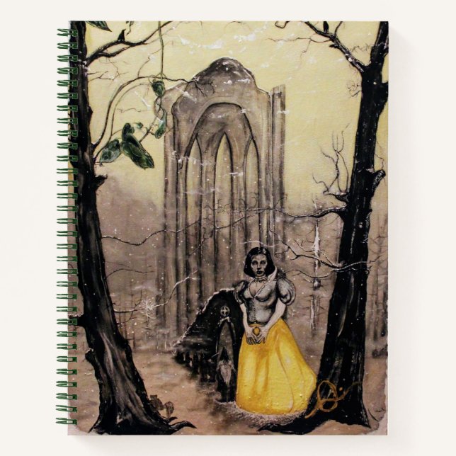 Snow White and 7 Dwarfs Sketch Journal (Front)