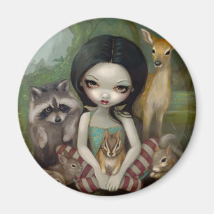 "Snow White and Her Animal Friends" Magnet