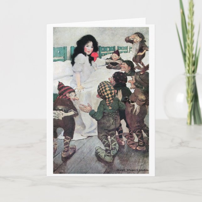 Snow White and the Seven Dwarfs Card (Front)