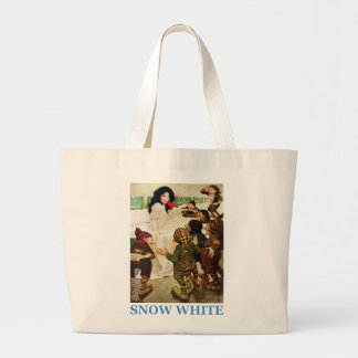 Snow White and The Seven Dwarfs Large Tote Bag