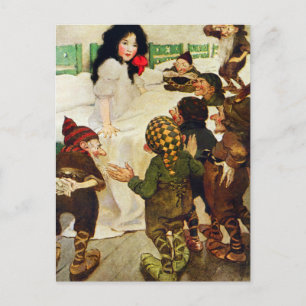 Snow White and the Seven Dwarfs Postcard