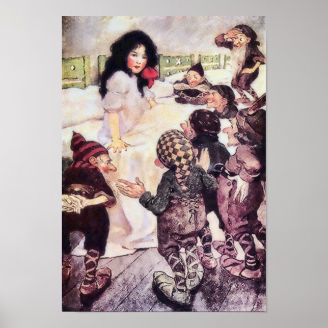 Snow White and the Seven Dwarfs Poster (Front)