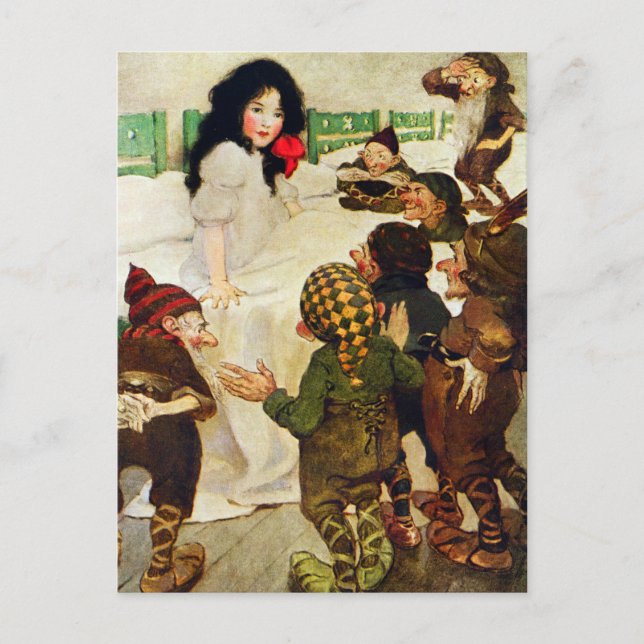 Snow White and the Seven Dwarves Postcard (Front)