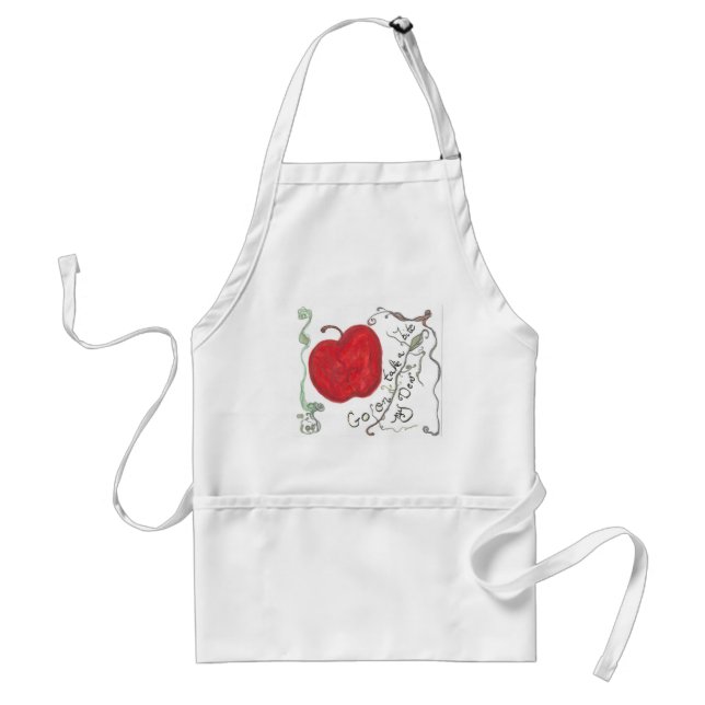 Snow White apple  Standard Apron (Front)
