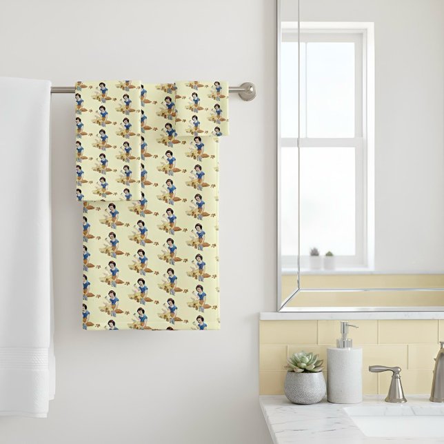 Snow White Bath Towel Set (Creator Uploaded)