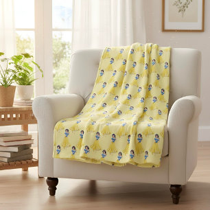 Snow White Fleece Blanket