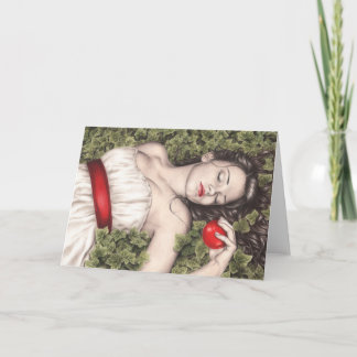 Snow White Greeting Card