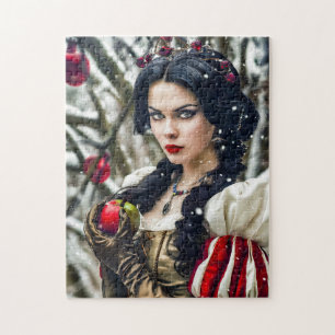 Snow White Holding the Poisoned Apple Jigsaw Puzzle