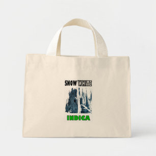 SNOW WHITE INDICA MINI TOTE BAG
