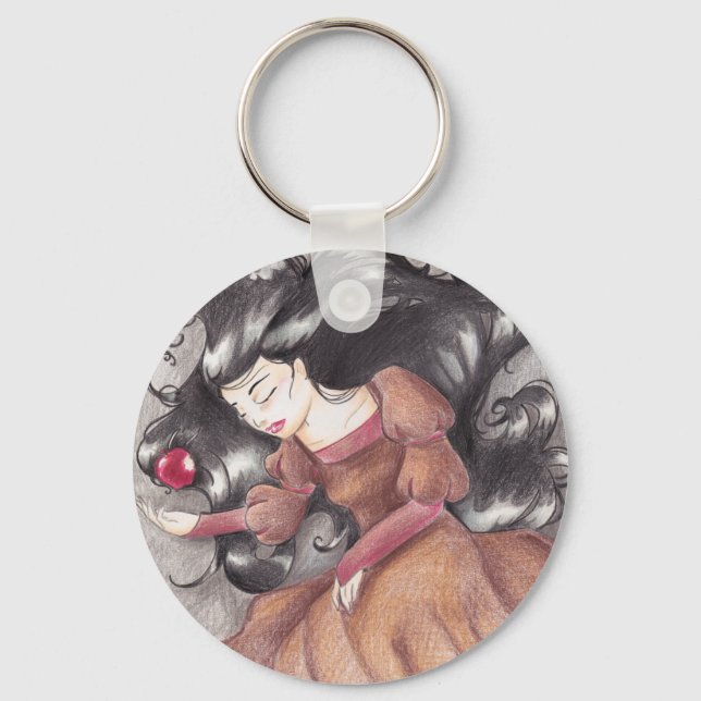 Snow White Key Ring (Front)