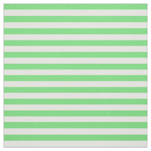 Snow white, Light green, Soft pastel green Fabric