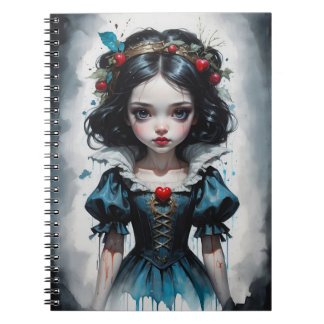 Snow white notebook