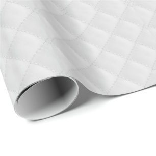 Snow White Quilt Pattern Wrapping Paper