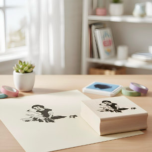 Snow White Rubber Stamp
