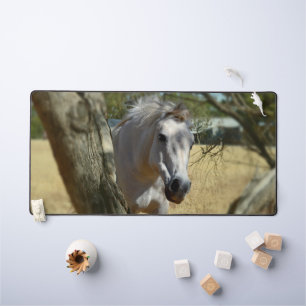 "Snow White: The Majestic Steed" Desk Mat