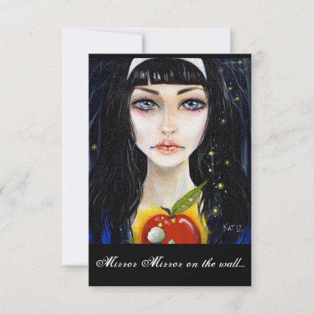 Snow White & the poison apple Invitation (Front)