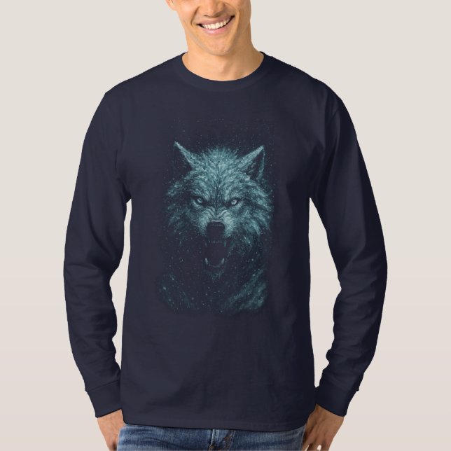Snow wolf T-Shirt (Front)
