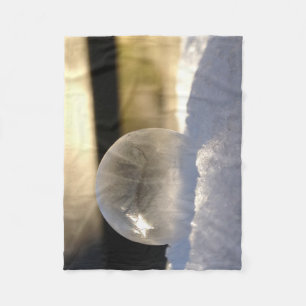 Snow world fleece blanket