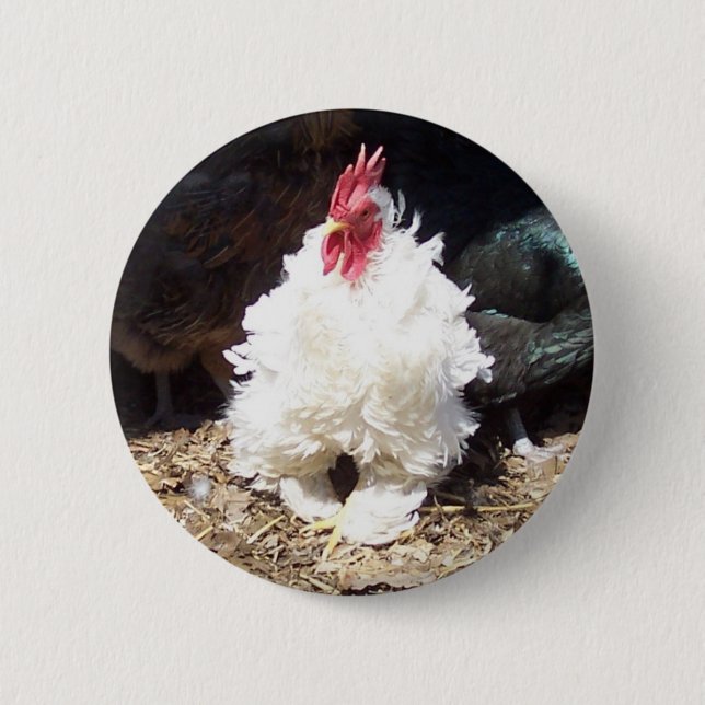 Snowball 6 Cm Round Badge (Front)