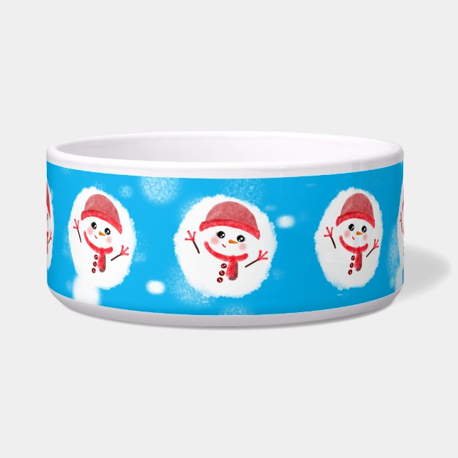 Snowball and Snowman Blue 2 (Front)