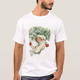Snowball Fight (by Harrison Fisher) T-Shirt