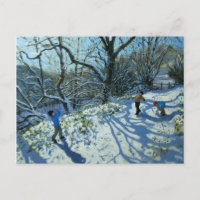 Snowball fight Derbyshire