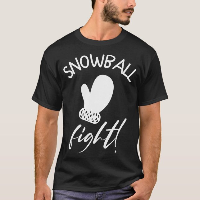 Snowball fight T-Shirt (Front)