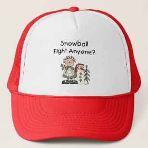 Snowball Fight Tshirts and Gifts Trucker Hat