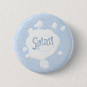 Snowball Splat! Button