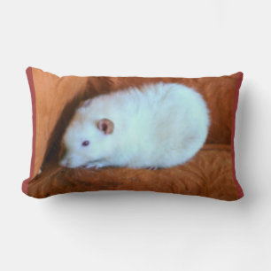 Snowball White Rat Pillow