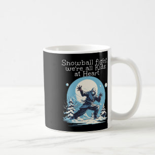 Snowball Winter Sport With Ninjas For Snowballer I Coffee Mug