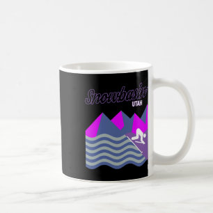 Snowbasin Sun Valley Utah Usa Ski Resort Snowboard Coffee Mug