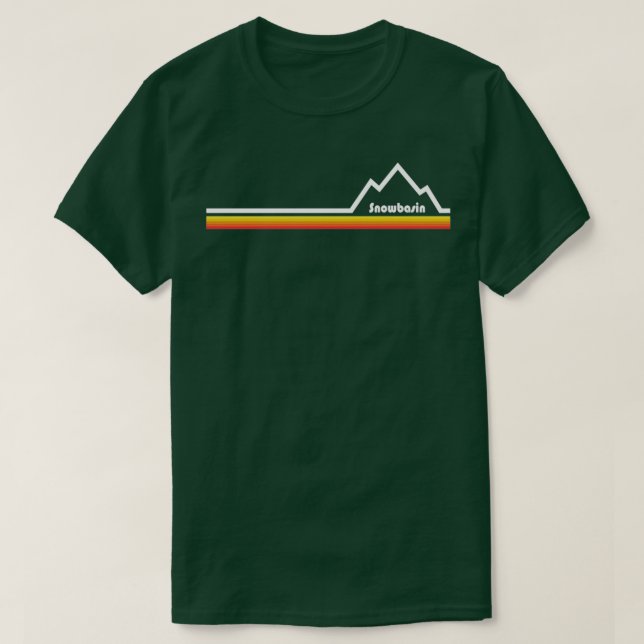 Snowbasin Utah 1 T-Shirt (Design Front)