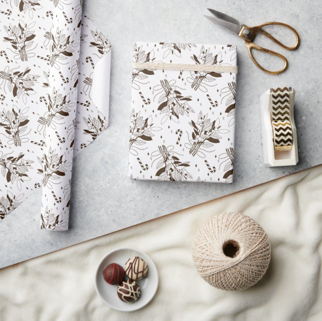 snowberry wrapping paper (Crafts)