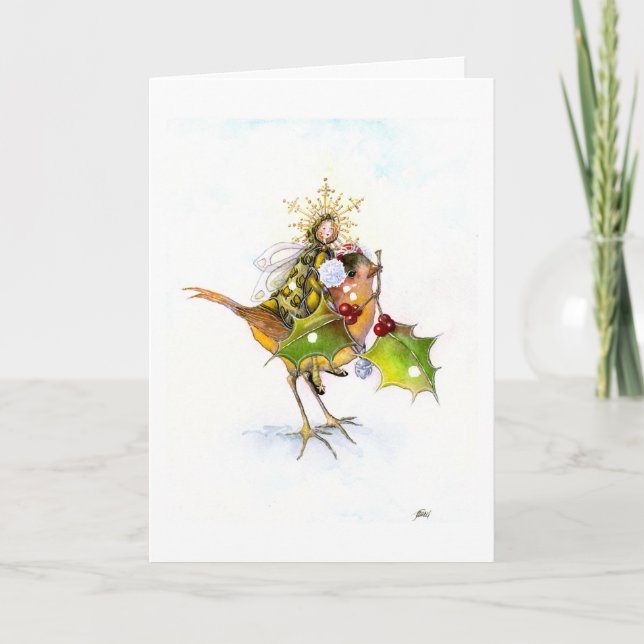 snowbird Christmas/holiday card (Front)