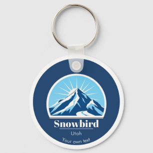 Snowbird Utah USA gift souvenir  Key Ring