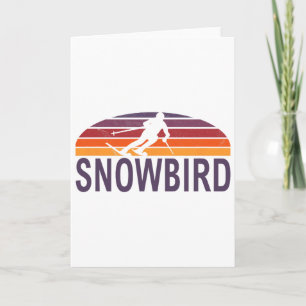 Snowbird Utah Usa Ski Resort Snowboarding  Card