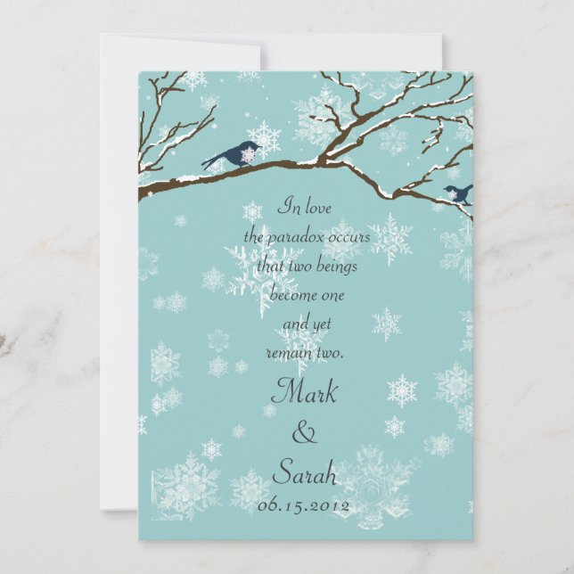 Snowbirds 2 Invitation (Front)