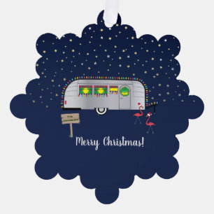 Snowbird's Christmas Tree Decoration Card