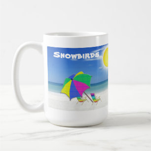 Snowbirds Florida Mugs, Gifts for Snowbirds Coffee Mug