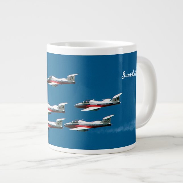 Snowbirds jumbo mug (Front Right)