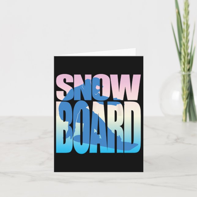 Snowboard3  card (Front)
