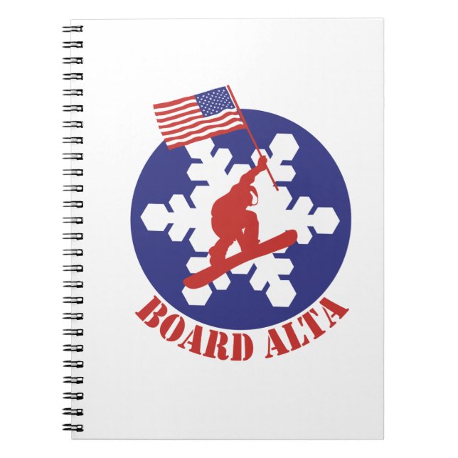 Snowboard Alta Notebook (Front)