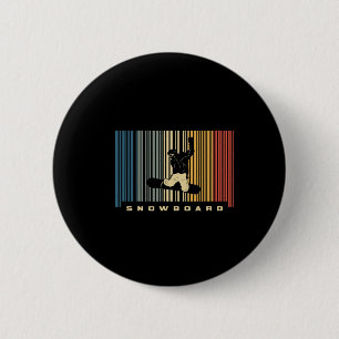 Snowboard Apparel - Snowboarding Snowboarder Snowb 6 Cm Round Badge